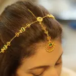 22K Traditional Bridal Maang Tikka